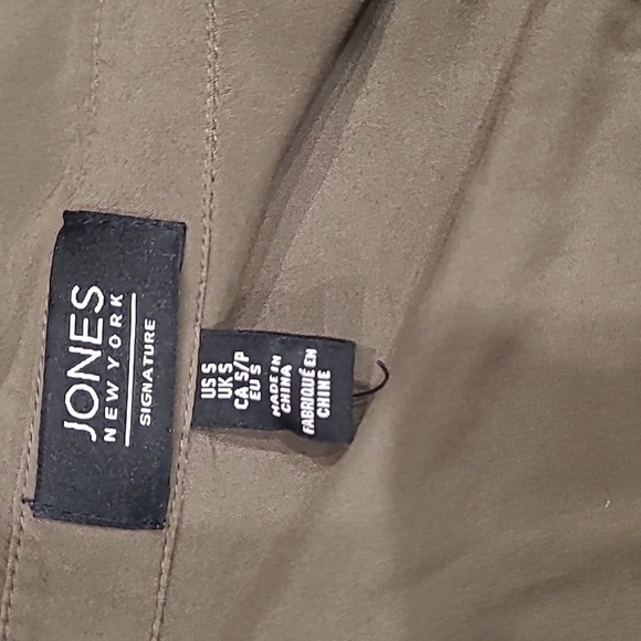 Army green blouse size sm - Picture 4 of 4